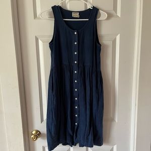Beaton Linen Gathered Dress